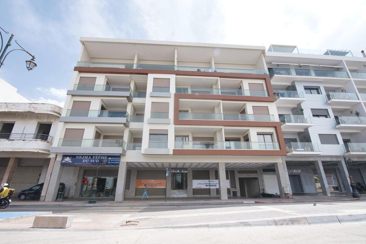 New Sea Front Apartment 95Sqm With Unlimited Wi-Fi Agadir Exteriör bild